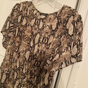 VENUS Exotic Snake Pattern Reptile Wear